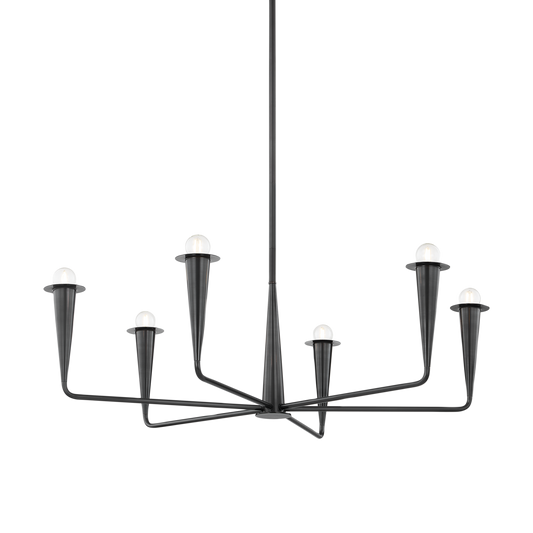 DANNA Chandelier in Old Bronze Finish