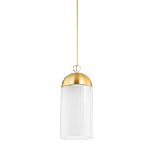 EMORY Pendant in Aged Brass Finish