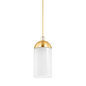 EMORY Pendant in Aged Brass Finish