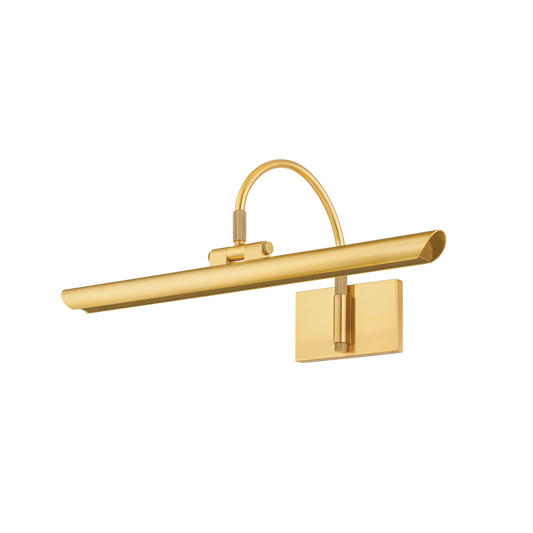 ELOWEN Picture Light in Aged Brass Finish