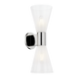 ALMA Wall Sconce in Polished Nickel Finish