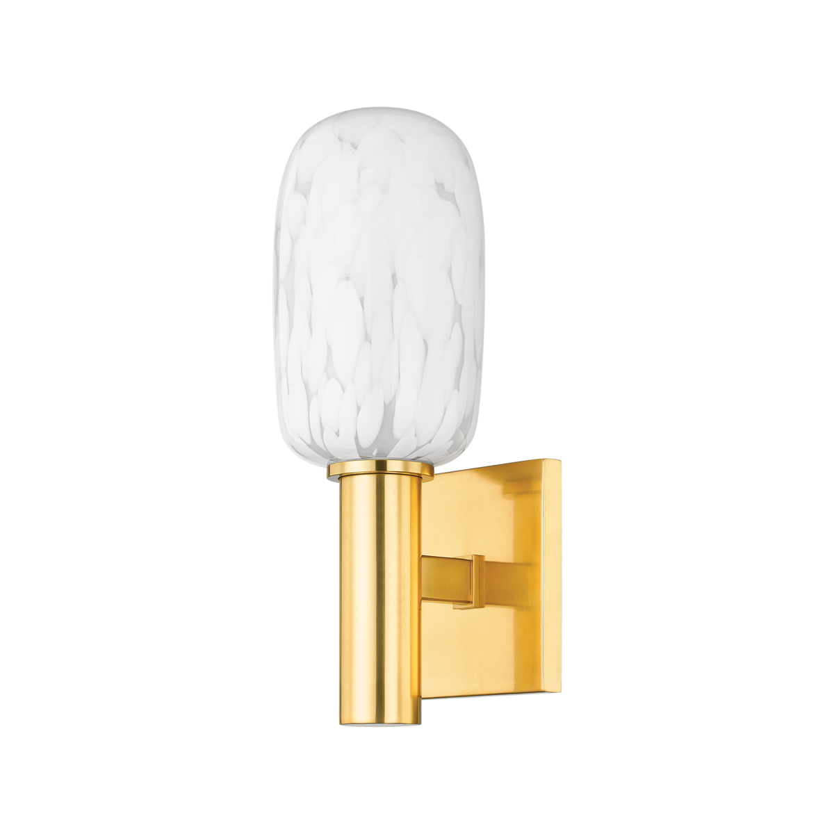 ABINA Wall Sconce in Aged Brass Finish