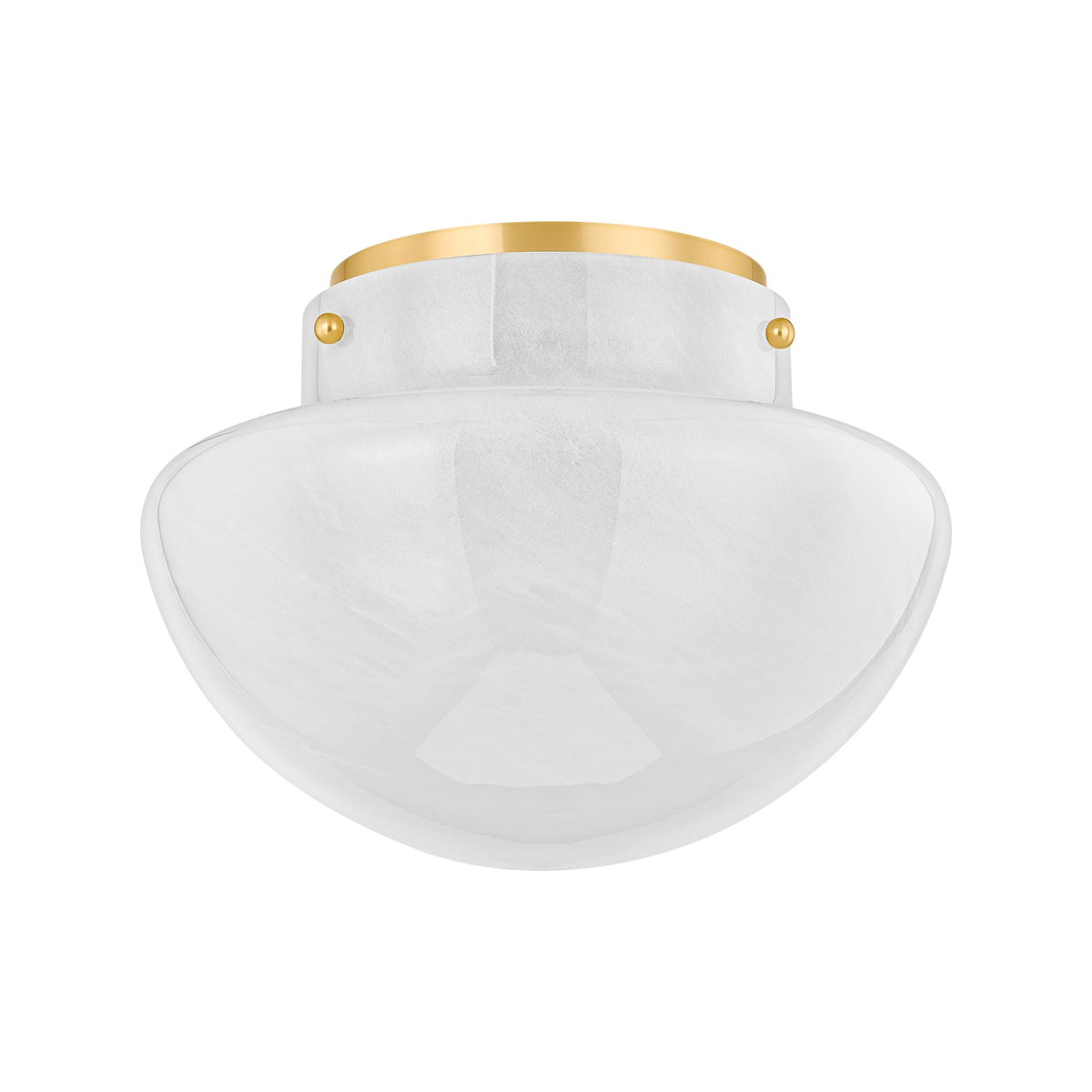 LILOU Flush Mount in Aged Brass Finish