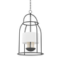 DELIA LANTERN in Aged Iron Finish