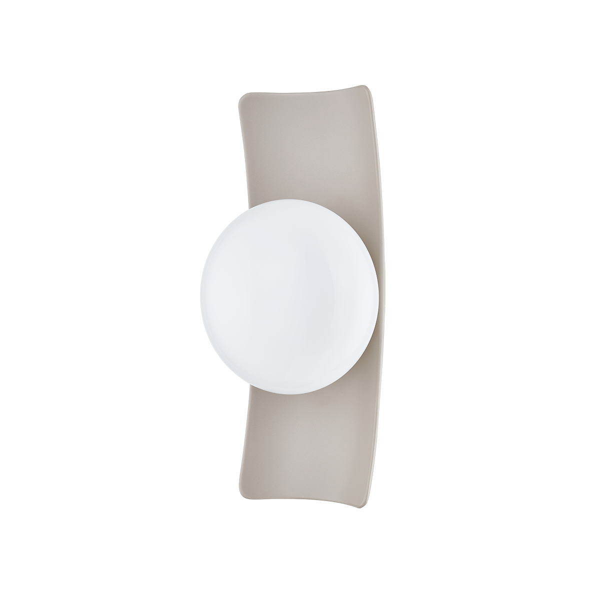 TERRA WALL SCONCE in AGED BRASS/CERAMIC ANTIQUE IVORY Finish