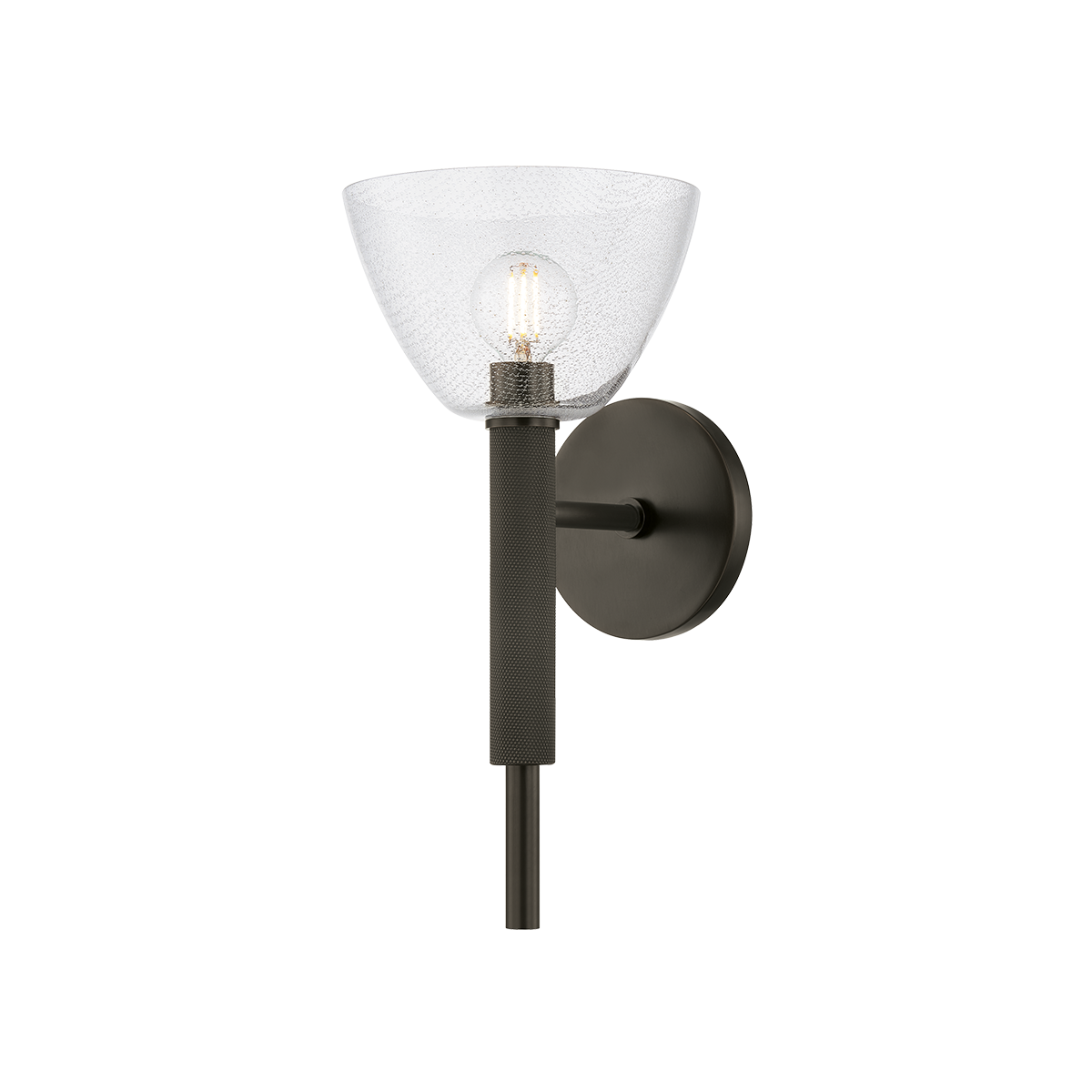 CARAWAY Wall Sconce in True Bronze Finish