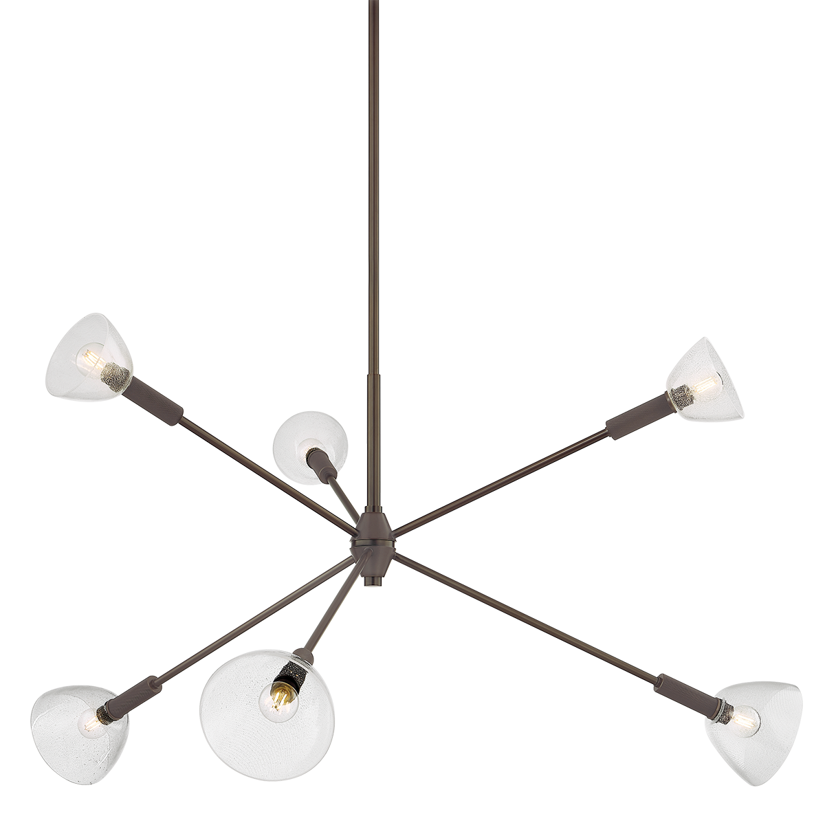 CARAWAY Chandelier in True Bronze Finish