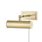 Holly Plug-In Picture Light in Aged Brass Finish