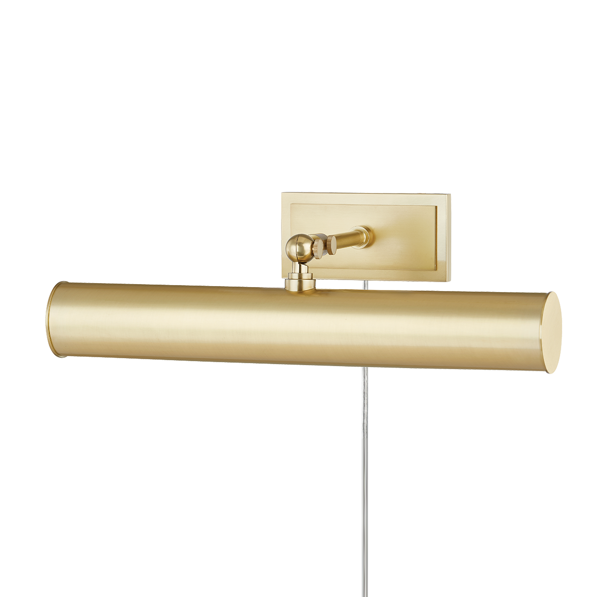 Holly Plug-In Picture Light in Aged Brass Finish
