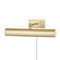 Holly Plug-In Picture Light in Aged Brass Finish