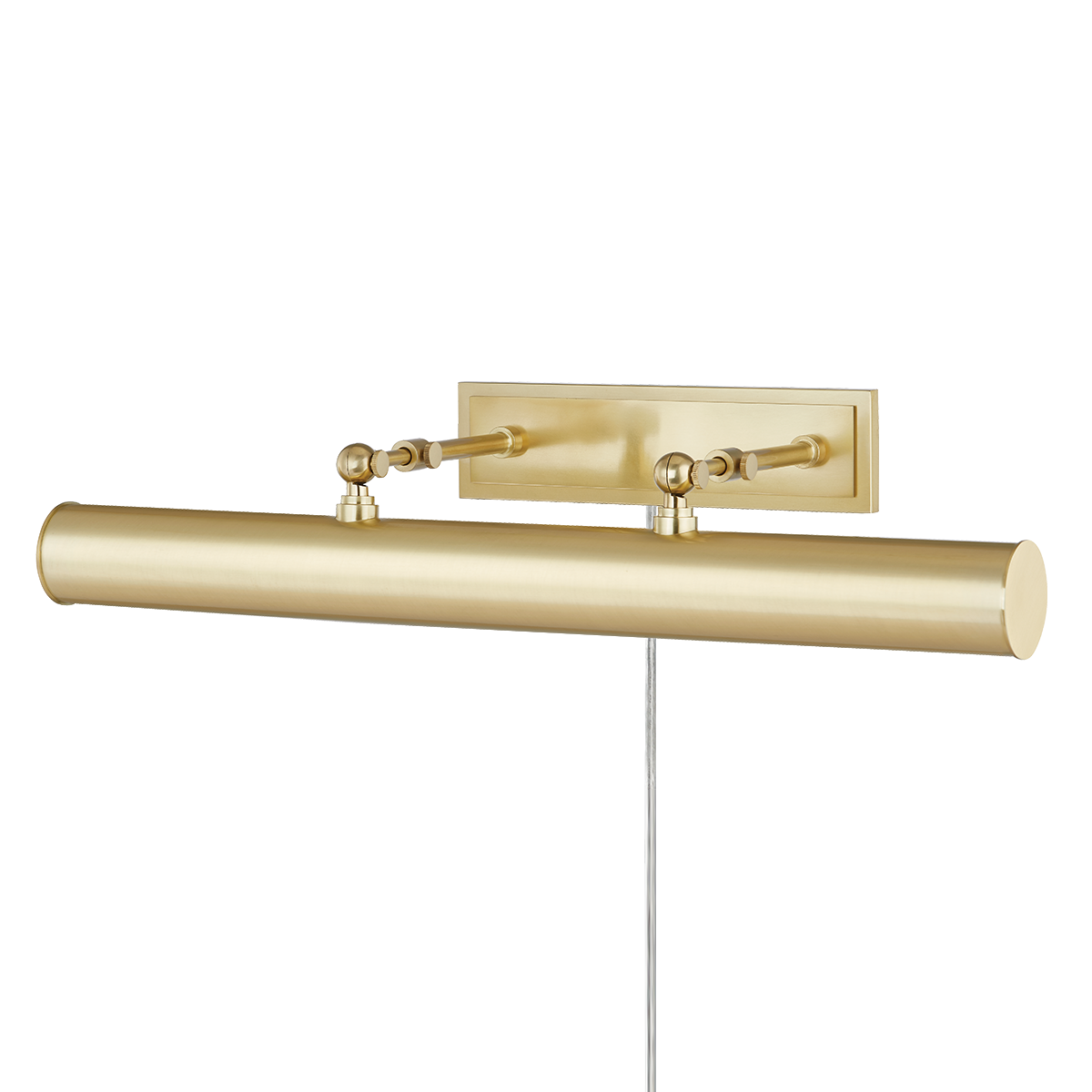 Holly Plug-In Picture Light in Aged Brass Finish
