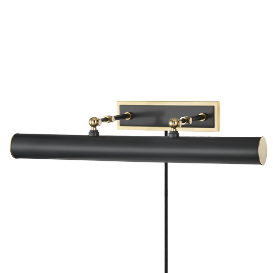 Holly Plug-In Picture Light in Aged Old Bronze Finish