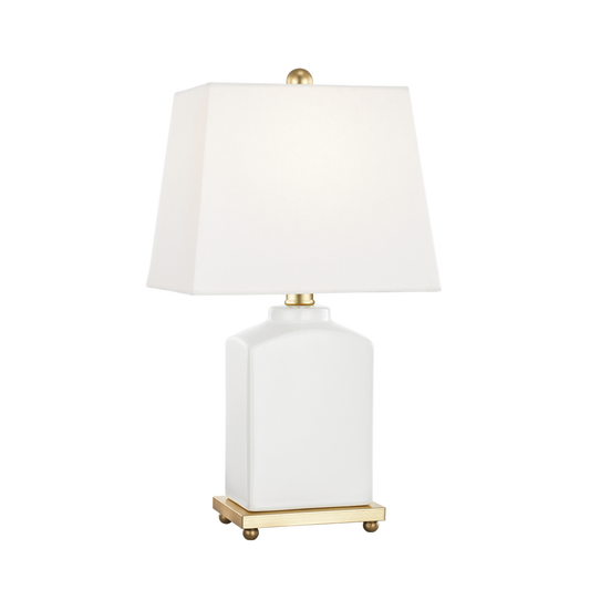 Brynn Table Lamp in Cloud Finish