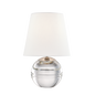 Nicole Table Lamp in Polished Nickel Finish