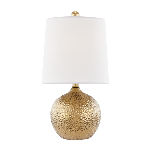 Heather Table Lamp in Gold Finish