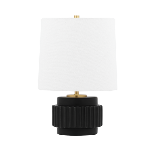 Kalani Table Lamp in Matte Black Finish