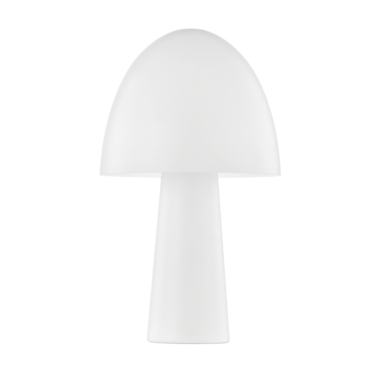 Vicky Table Lamp in Soft White Finish