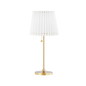 Demi Table Lamp in Aged Brass Finish