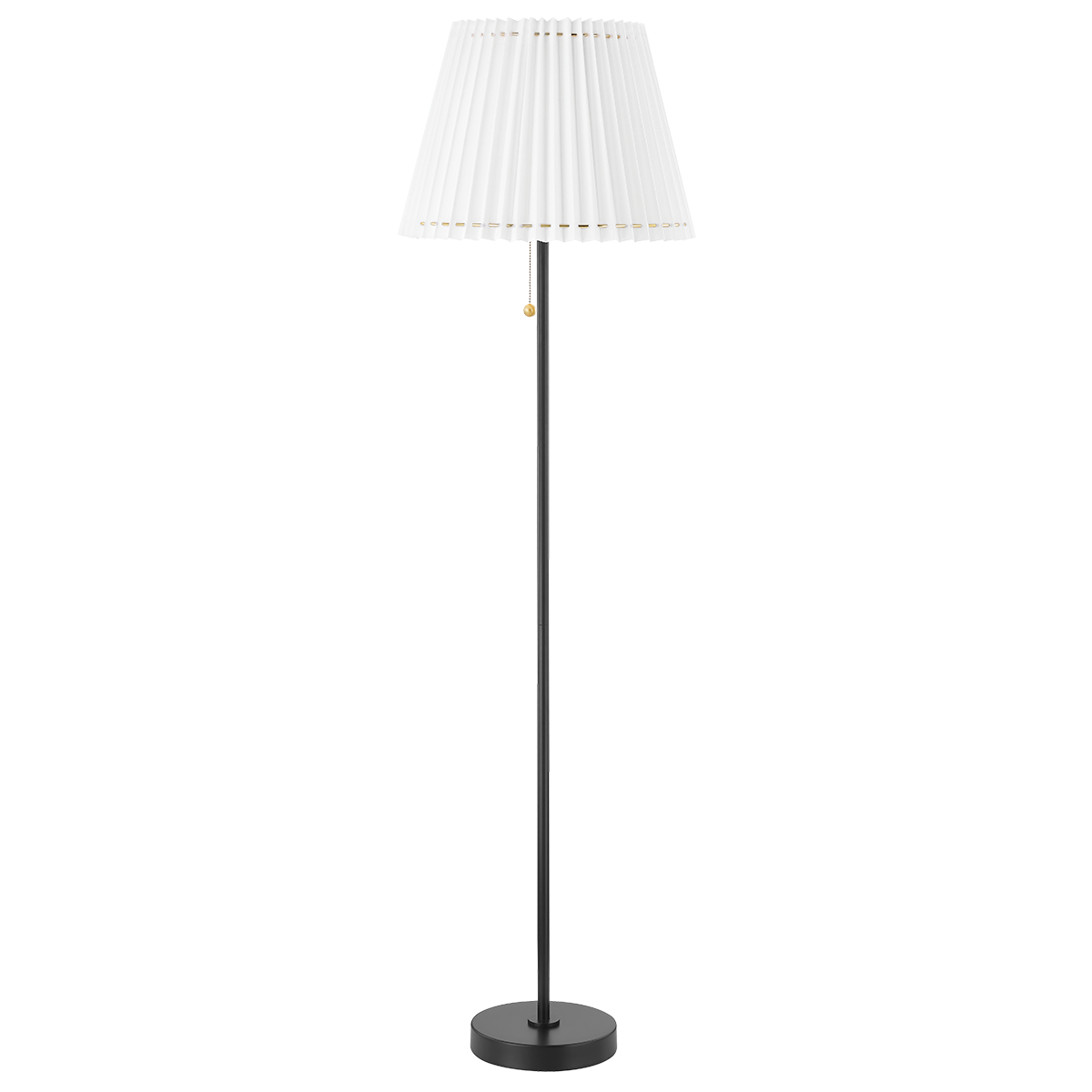 Demi Floor Lamp in Soft Black Finish