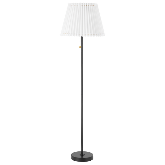 Demi Floor Lamp in Soft Black Finish