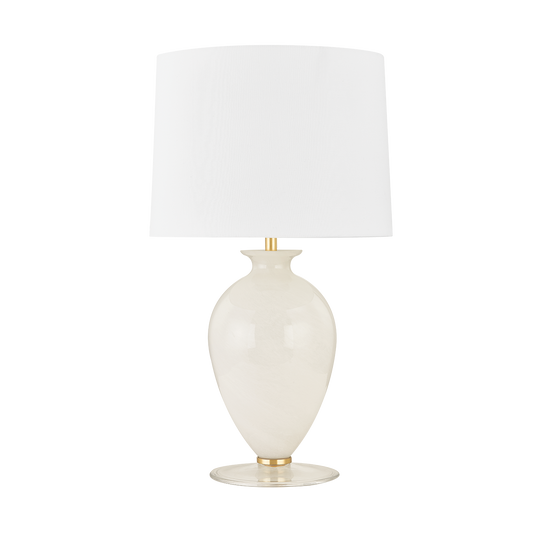 Laney Table Lamp in Aged Brass Finish