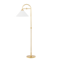 Sang Floor Lamp in Aged Brass Finish