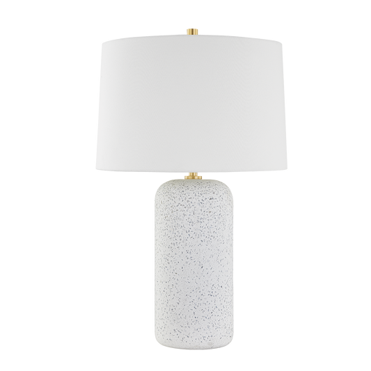 Margaret Table Lamp in Aged Brass Finish