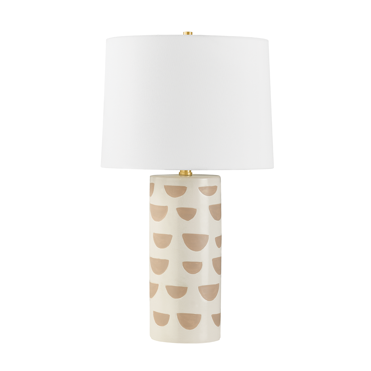 Minnie Table Lamp in Aged Brass Finish