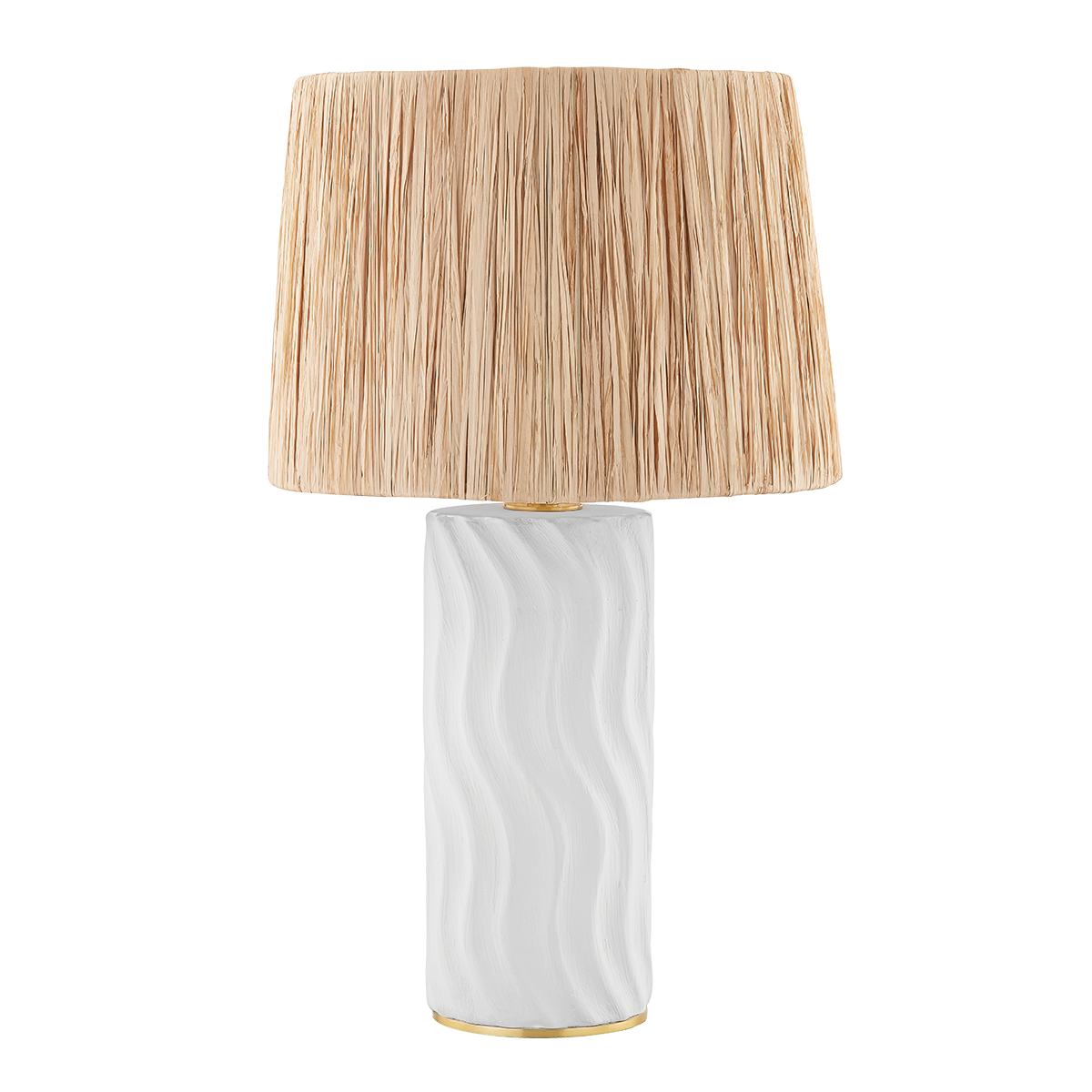 DANIELLA Table Lamp in Aged Brass Finish