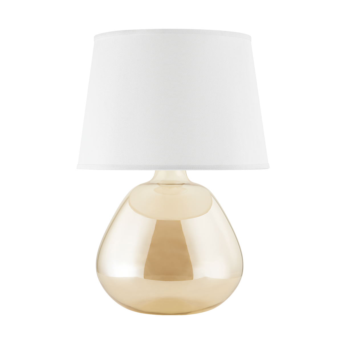 THEA Table Lamp in Aged Brass Finish