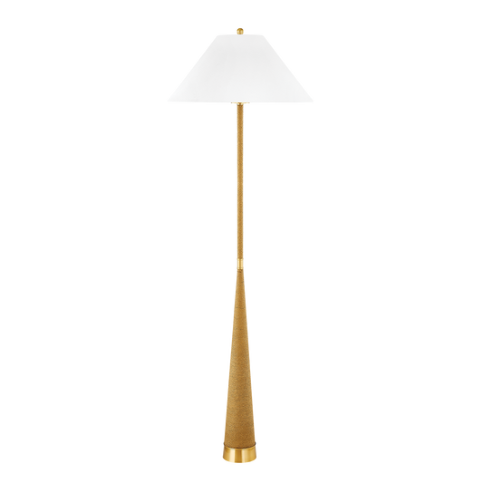 INDIE Floor Lamp in Aged Brass Finish