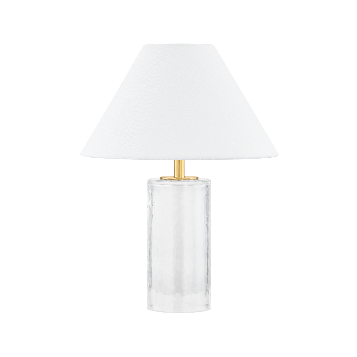 MANDY Table Lamp in AGED BRASS Finish