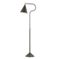 HARRIET Floor Lamp in AGED BRASS/TRUE BRONZE Finish