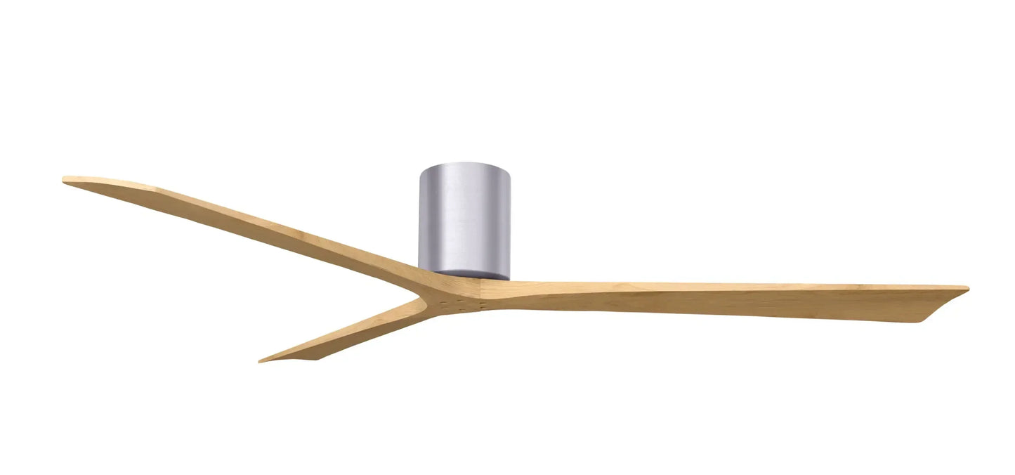 Irene-3H Series 72 Inch 3 blade paddle fan. Multiple Finish Options to choose from.