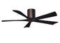 Irene-5H Series 52 Inch 5 blade paddle fan. Multiple Finish Options to choose from.