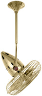 Jarold Direcional ceiling fan. Multiple Finish Options to choose from. Polished Brass / Polished Brass Finish / 13 Inch