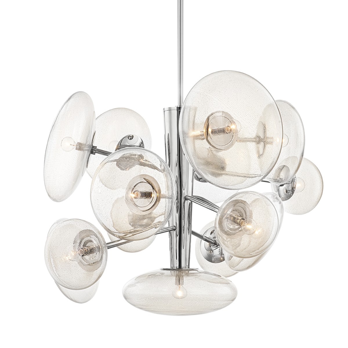 Opera Chandelier with Polished Nickel Finish