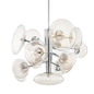 Opera Chandelier with Polished Nickel Finish