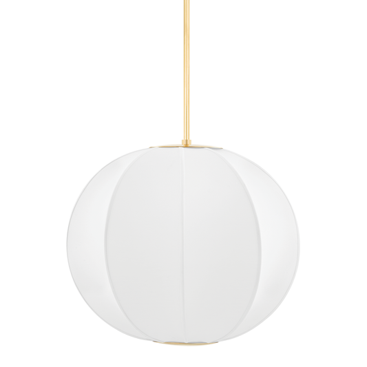 Jupiter Pendant with Aged Brass Finish