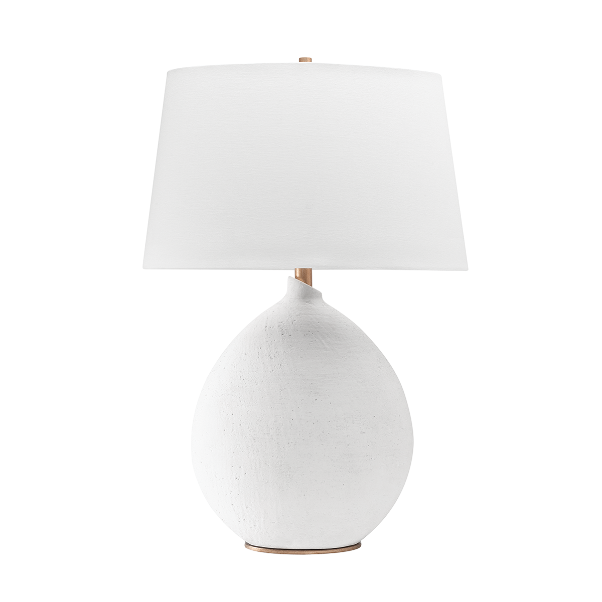 Denali Table Lamp with White Finish