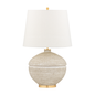 Katonah Table Lamp with Gold Leaf Finish