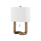 ARMONK Table Lamp with Aged Brass Finish