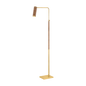NARRAGANSETT Floor Lamp with Aged Brass Finish