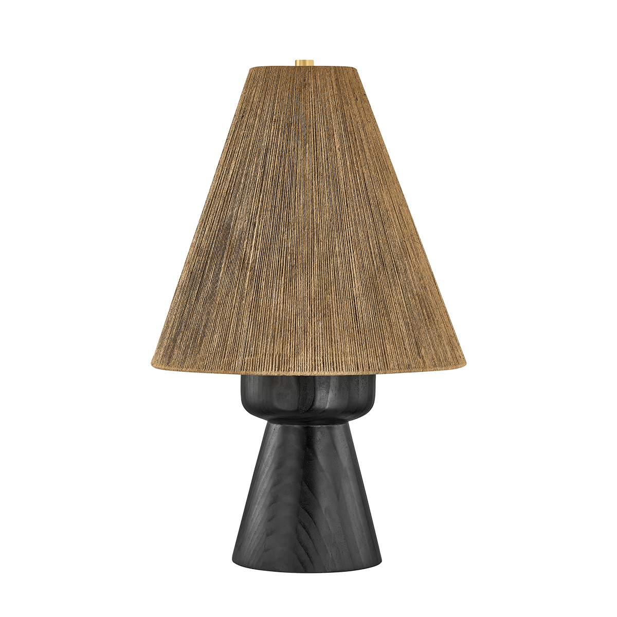 MANNSVILLE Table Lamp with AGED BRASS Finish