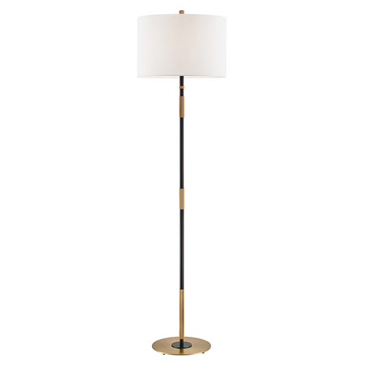 Bowery Floor Lamp with Aged Old Bronze Finish