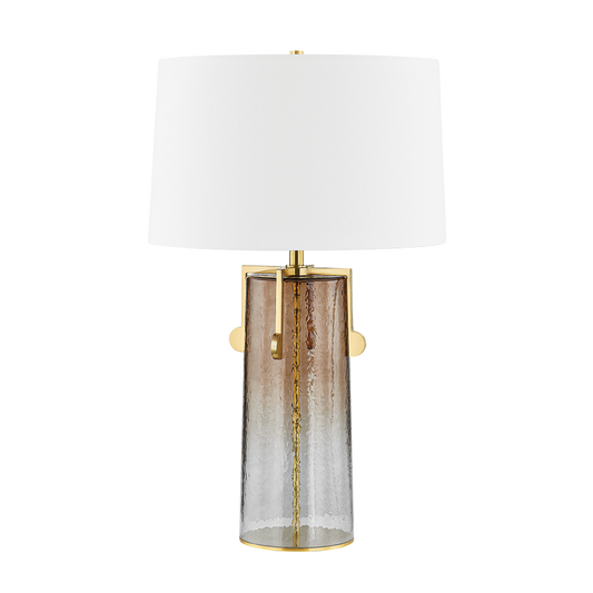 WILDWOOD TABLE LAMP with AGED BRASS Finish