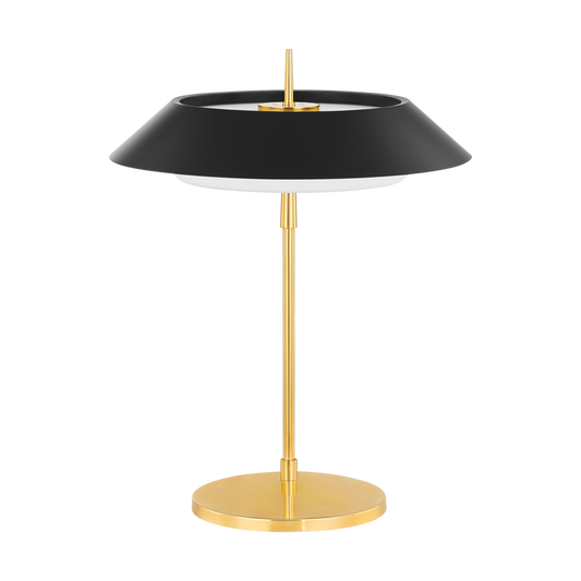 Westport Table Lamp with Aged Brass/soft Black Finish