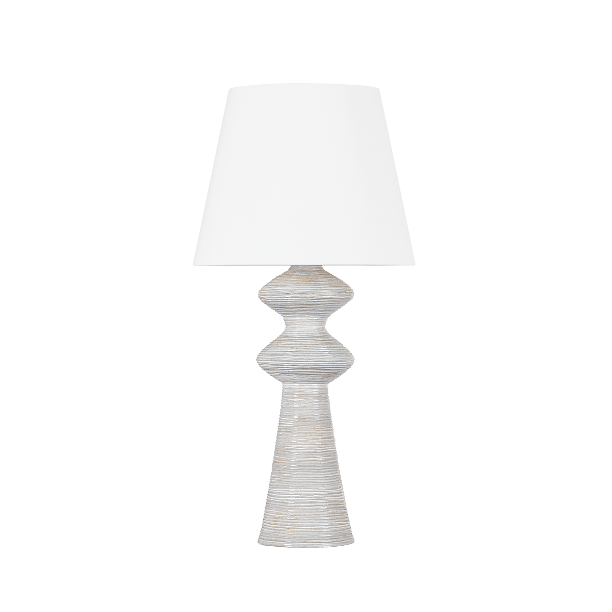 STEINWAY TABLE LAMP with AGED BRASS/CERAMIC SNOWBANK Finish