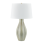 GALLOWAY TABLE LAMP with AGED BRASS/CERAMIC COASTAL GREEN Finish