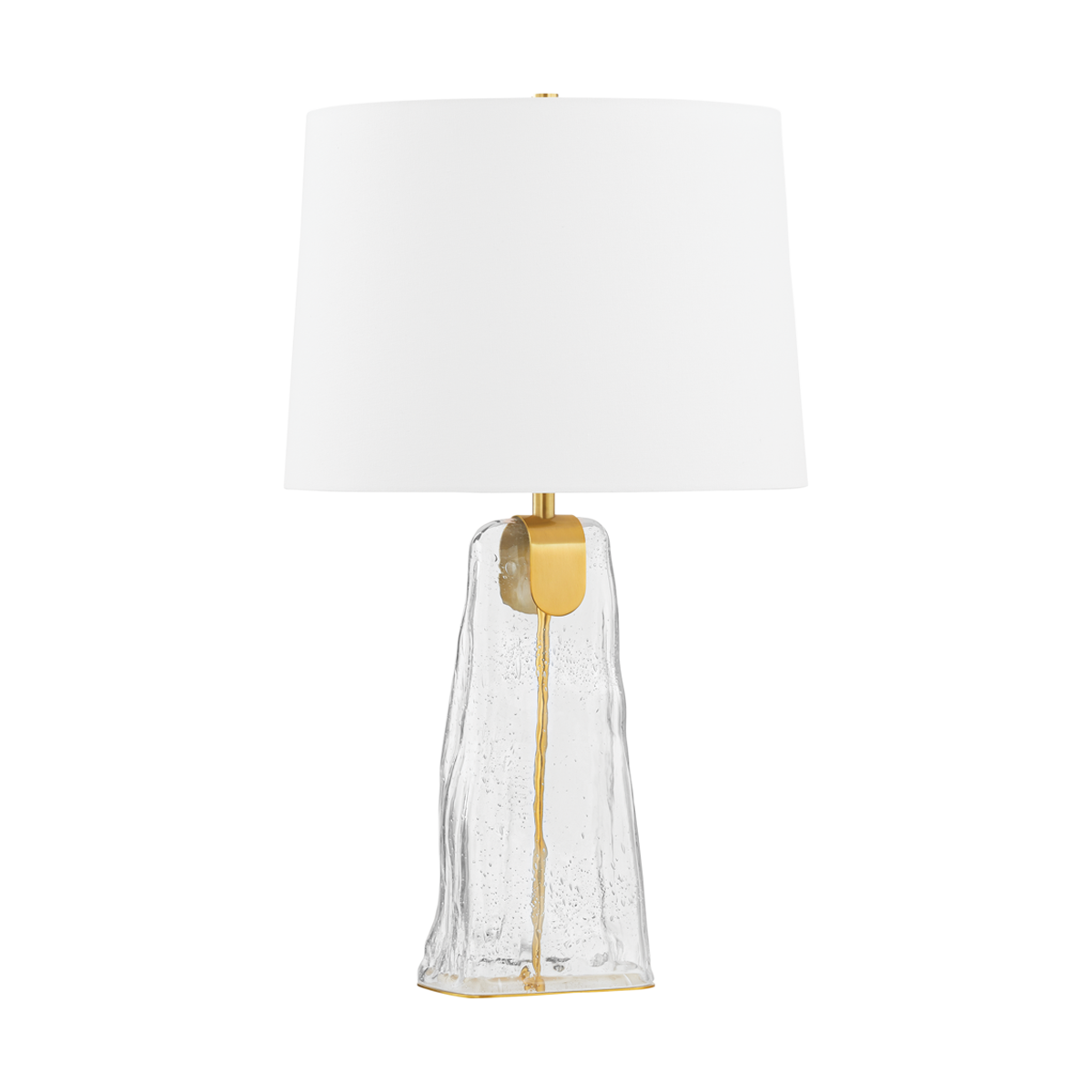 MIDURA Table Lamp with Aged Brass Finish